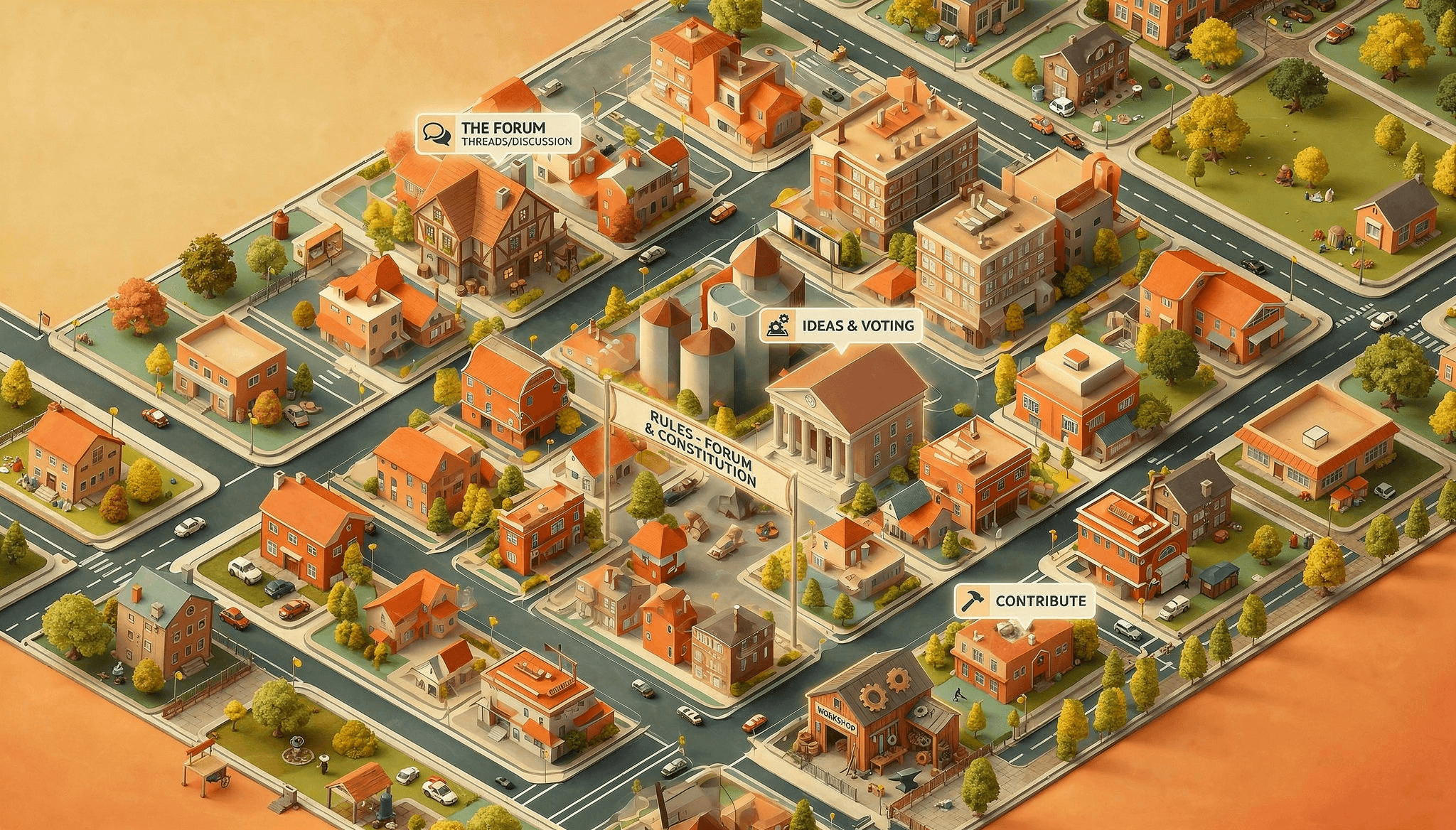 Community town square