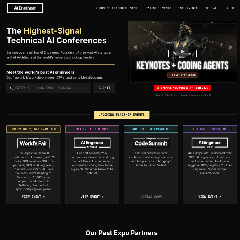 AI Engineer World's Fair - San Francisco 2026