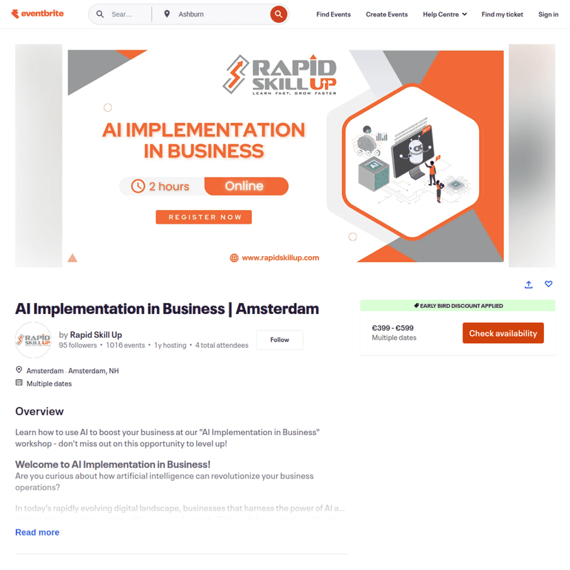 AI Implementation in Business | Amsterdam